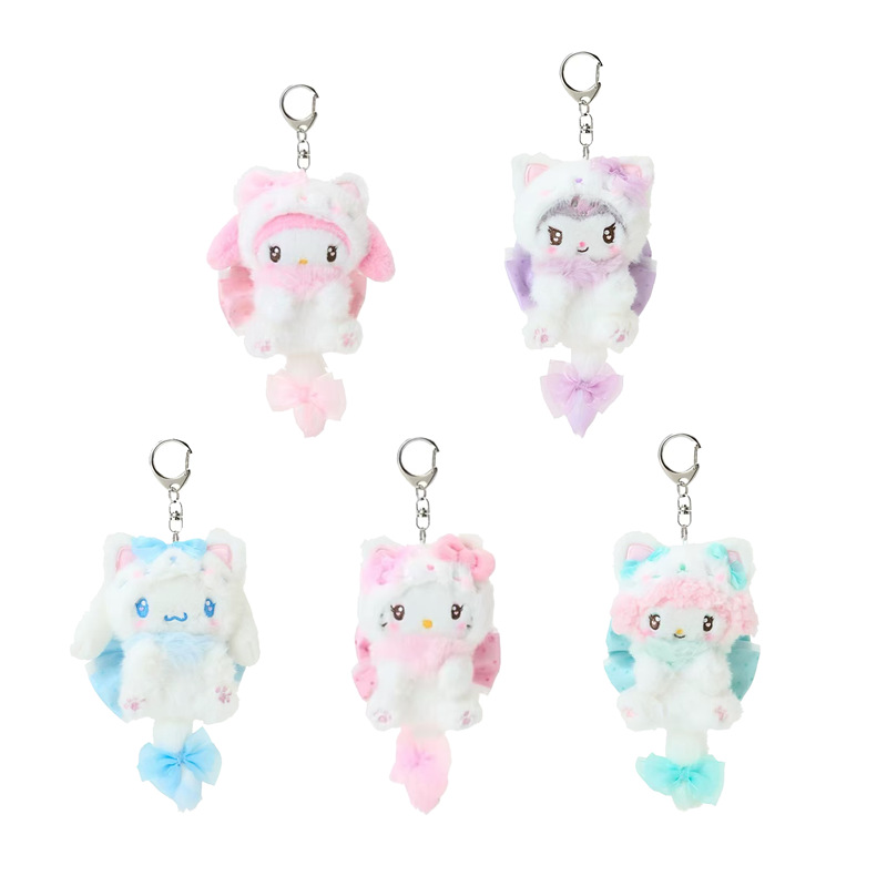 Car Accessories For Women - Hello Kitty Cream Cat Bowknot Costume
