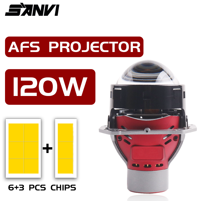 Car Accessories Low Price - SANVI AFS Bi Led Lens 3.0