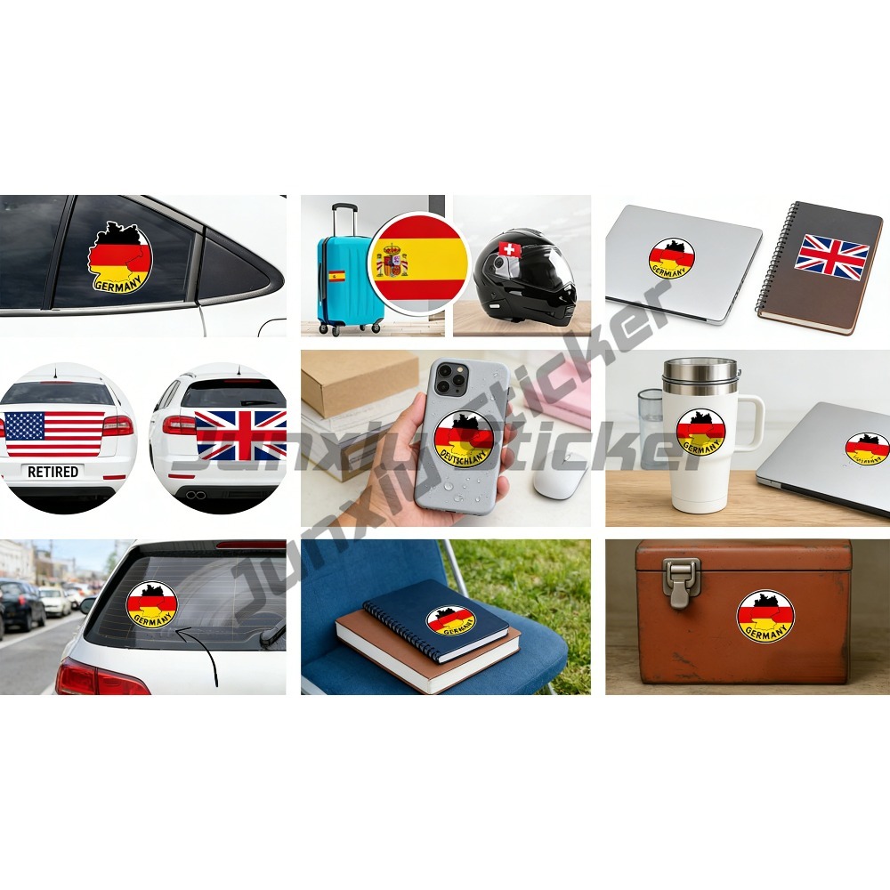 Ireland Creative Sticker Stamp - đánh giá và giá Car Accessories Ireland
