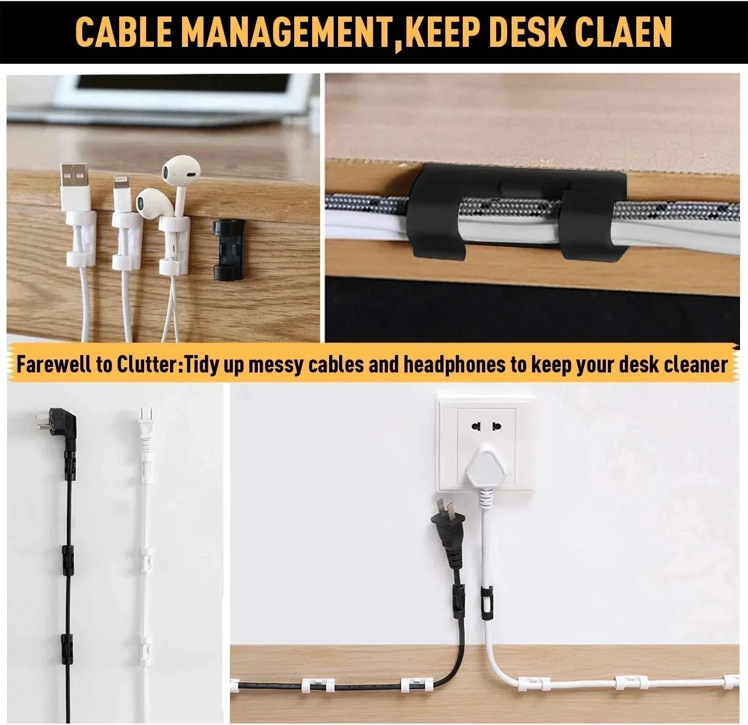 Cable Clips Organizer Drop Wir - đánh giá và giá Car Cable Organizer