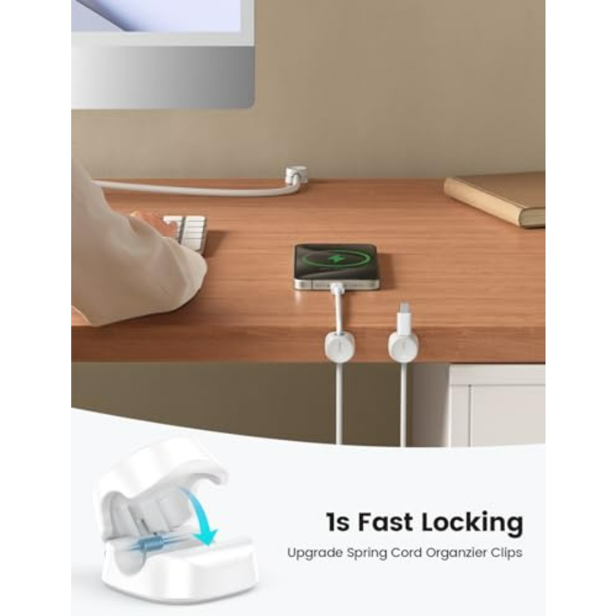 8 Pack Cord Organizer, [1s Loc - đánh giá và giá Car Cable Organizer