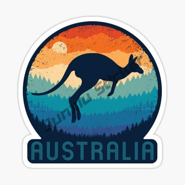 Australia Map BUMPER STICKER V - đánh giá và giá Car Accessories Australia
