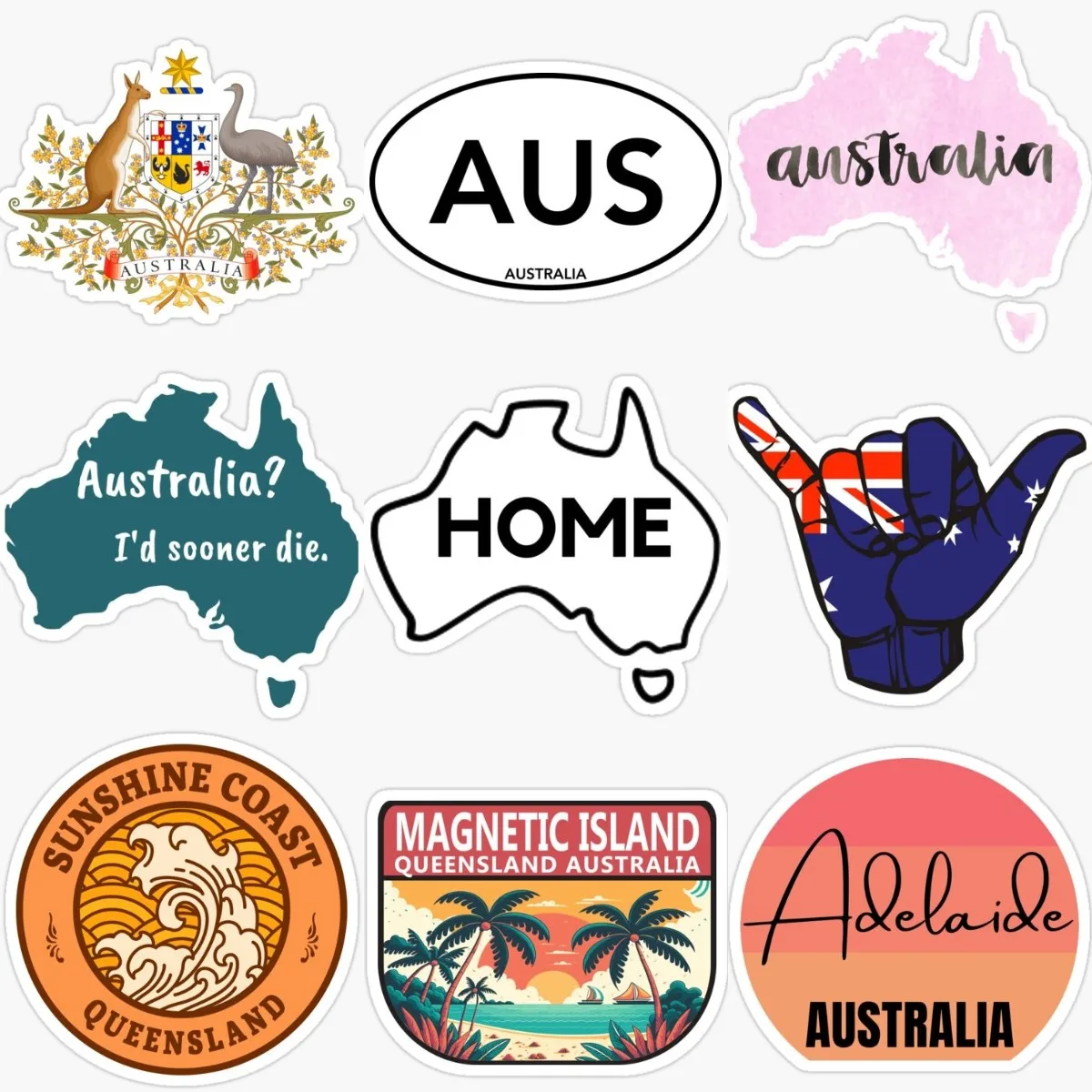 Creative AUS Australia Flag Ma - đánh giá và giá Car Accessories Australia