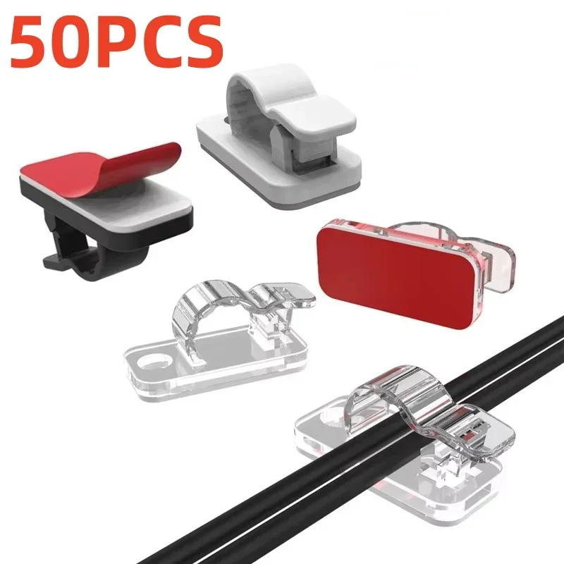 10/50Pcs Self Adhesive Cable C - đánh giá và giá Car Cable Organizer