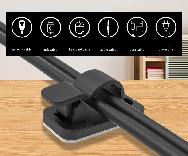 10/50Pcs Self Adhesive Cable C - đánh giá và giá Car Cable Organizer