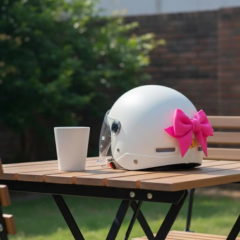 Motorcycle Helmet Bow Decorati - đánh giá và giá Car Accessories For Women