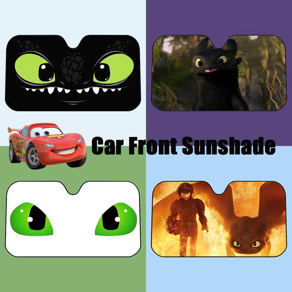 Cartoon EYE Toothless Windshie - đánh giá và giá Car Accessories Outside