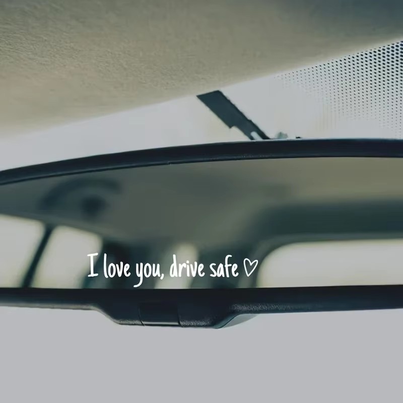 I Love You Rearview Mirror Dec - đánh giá và giá Car Accessories For Women