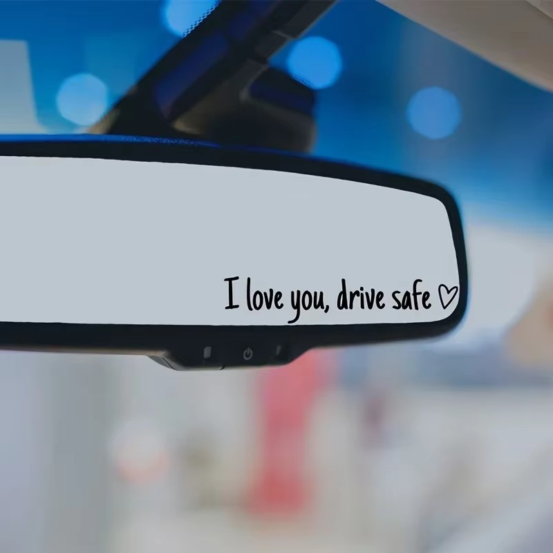 I Love You Rearview Mirror Dec - đánh giá và giá Car Accessories For Women