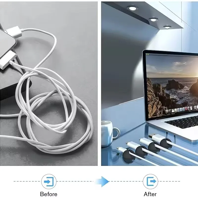 5/50Pcs Cable Clip Winder Orga - đánh giá và giá Car Cable Organizer