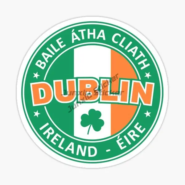 Ireland Flag Luck Clover Badge - đánh giá và giá Car Accessories Ireland