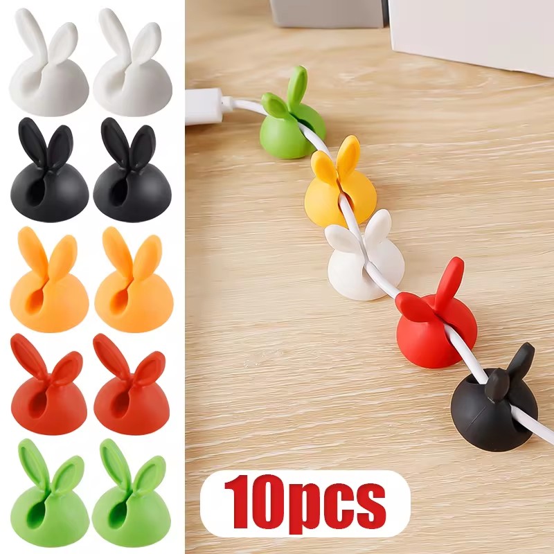 Cute Rabbit Ear Cable Manager  - đánh giá và giá Car Cable Organizer