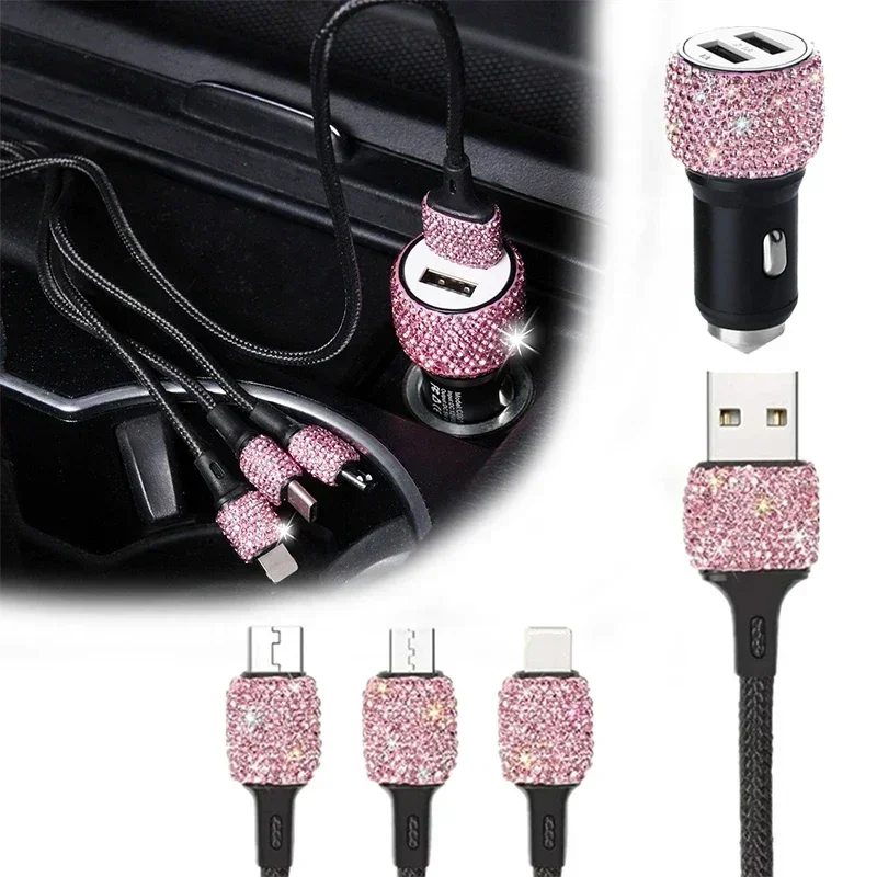 USB Car Charger 5V 2.1A Dual-P - đánh giá và giá Car Accessories For Women