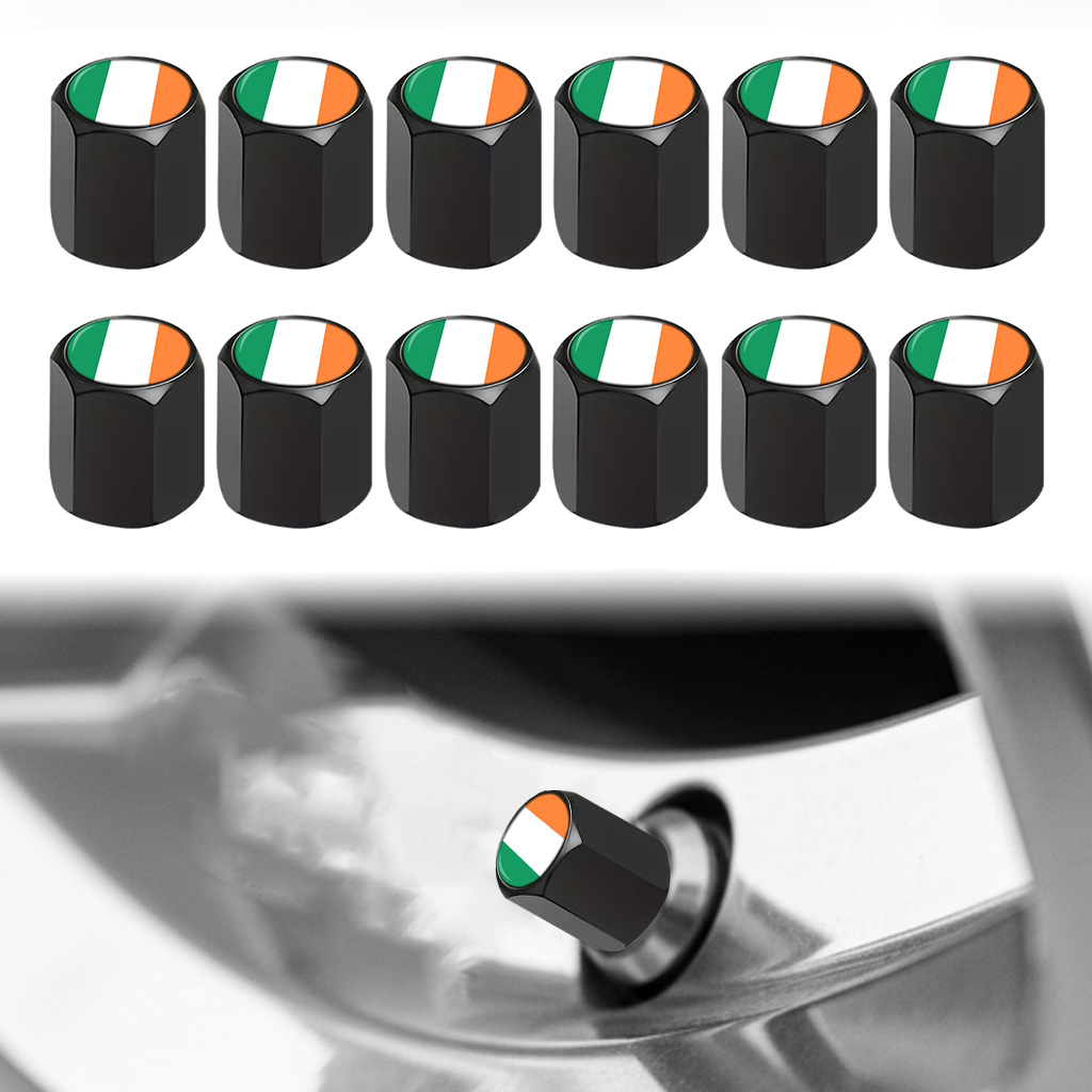 12Pcs Ireland Flag Valve Stem  - đánh giá và giá Car Accessories Ireland