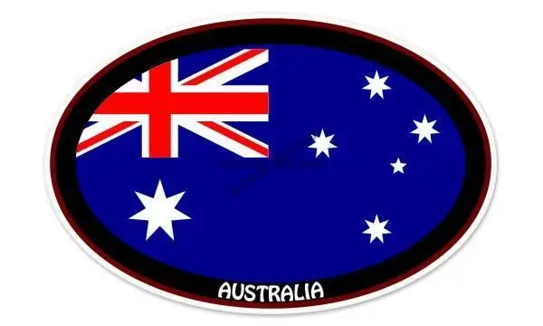 AUS Australia Flag Map Emblem  - đánh giá và giá Car Accessories Australia