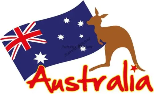 AUS Australia Flag Map Emblem  - đánh giá và giá Car Accessories Australia