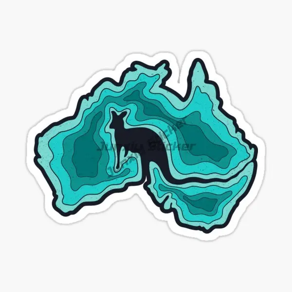 Australia Flag Map Kangaroo Em - đánh giá và giá Car Accessories Australia