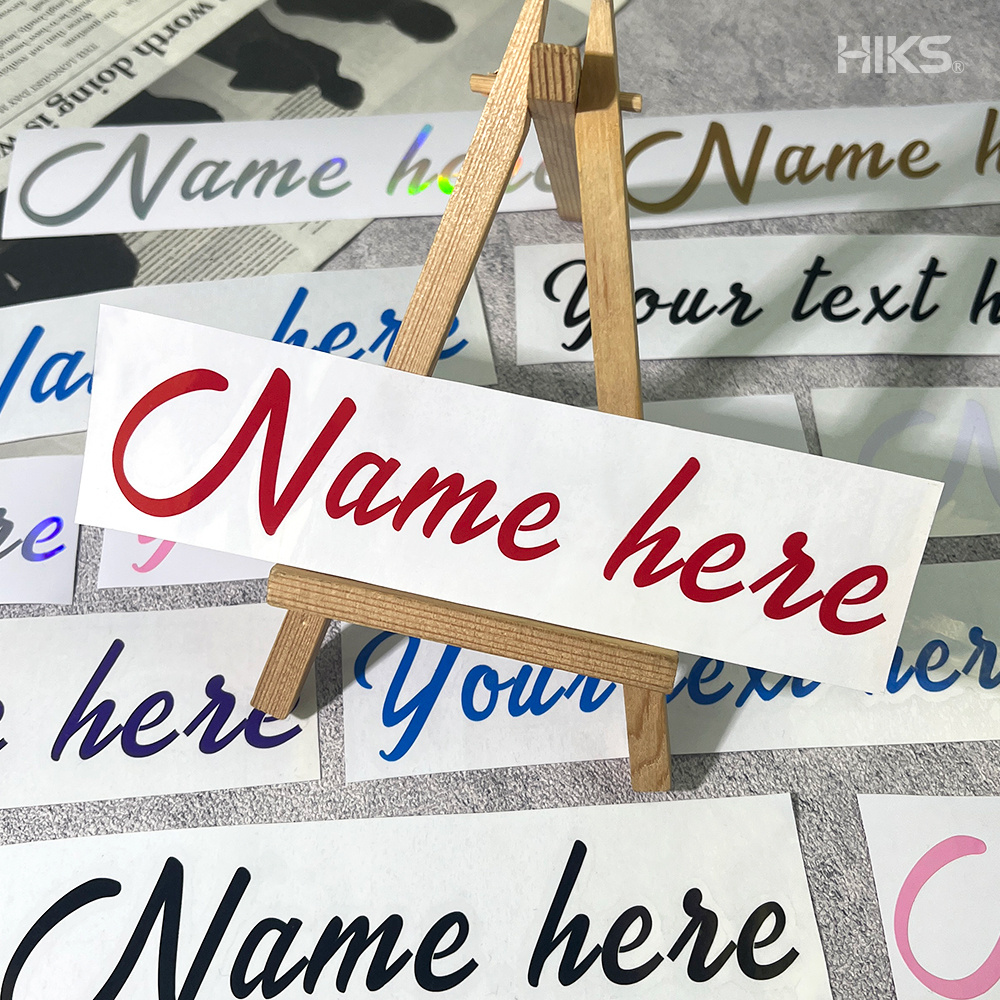 2PCS Custom Cursive Name Vinyl - đánh giá và giá Car Accessories Outside