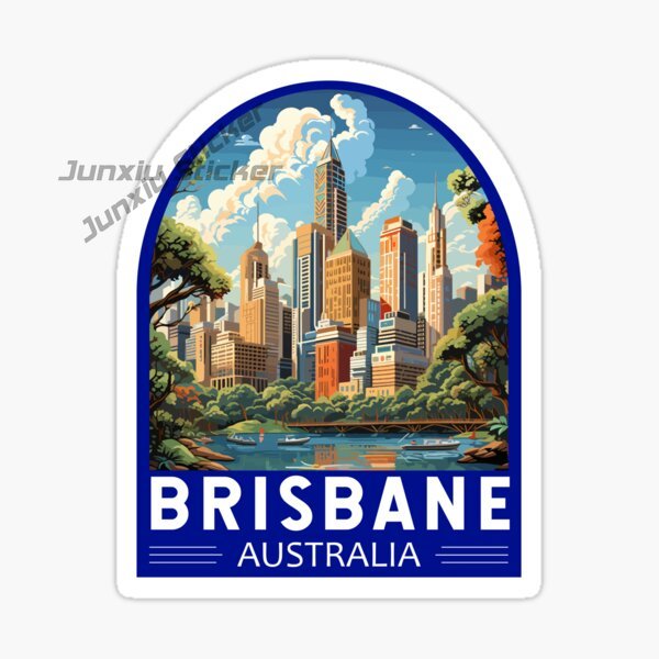 Australia BRISBANE Flag Vinyl  - đánh giá và giá Car Accessories Australia