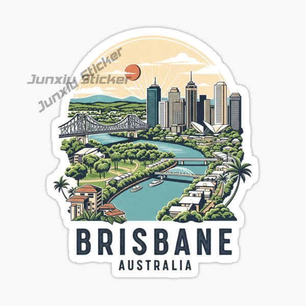 Australia BRISBANE Flag Vinyl  - đánh giá và giá Car Accessories Australia