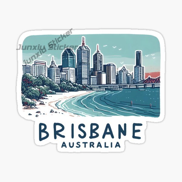 Australia BRISBANE Flag Vinyl  - đánh giá và giá Car Accessories Australia