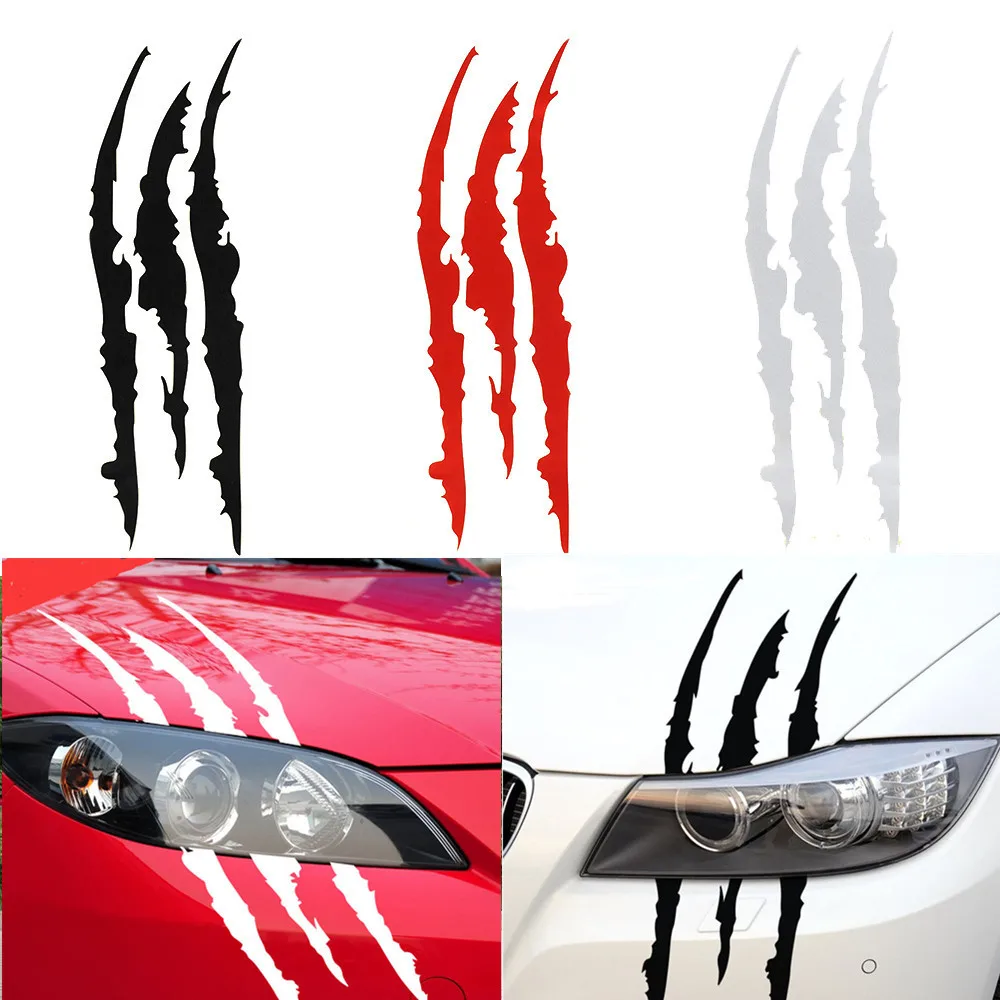 2pcs Monster Claw Marks Car He - đánh giá và giá Car Accessories Australia