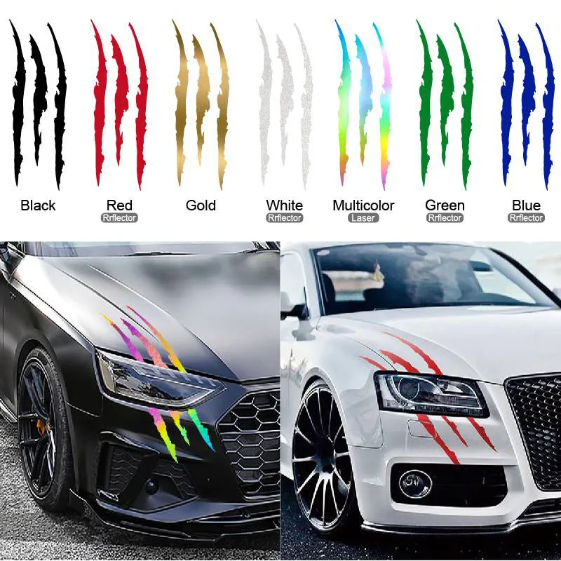 2pcs Monster Claw Marks Car He - đánh giá và giá Car Accessories Australia