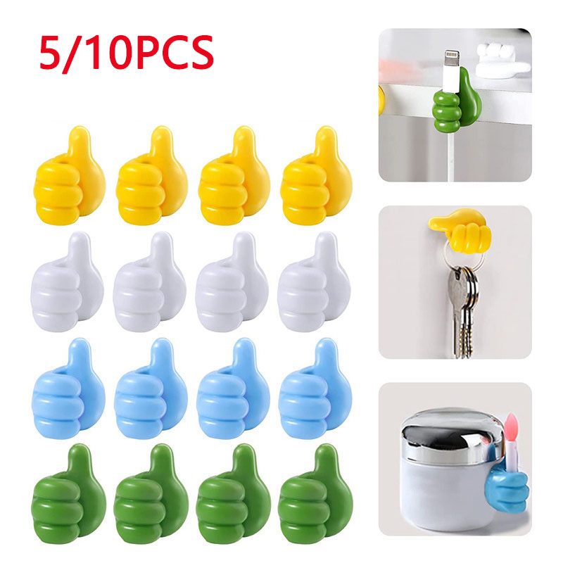 10/5PCS Hand-shaped Rubber Hol - đánh giá và giá Car Cable Organizer