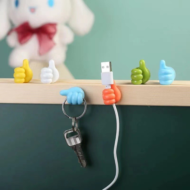 10/5PCS Hand-shaped Rubber Hol - đánh giá và giá Car Cable Organizer