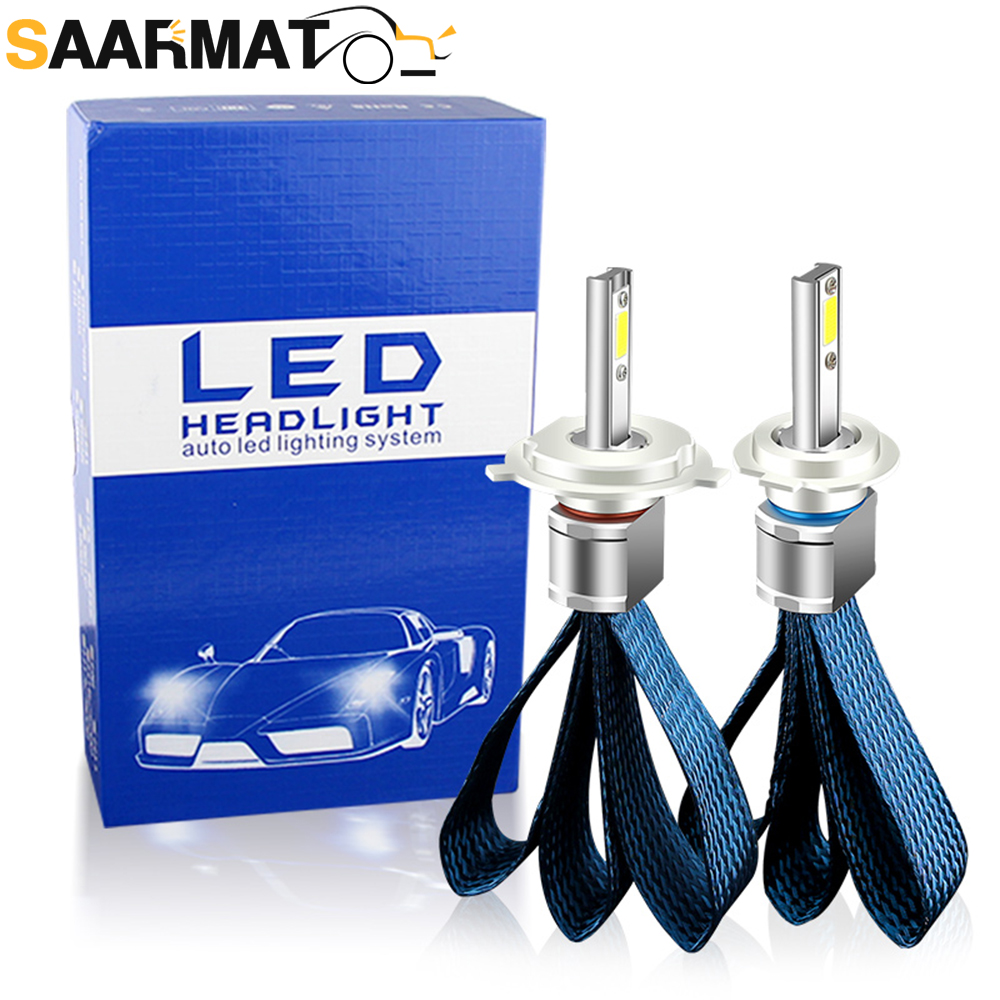 2pcs 8000LM LED Headlight H1 H - đánh giá và giá Market Car Accessories