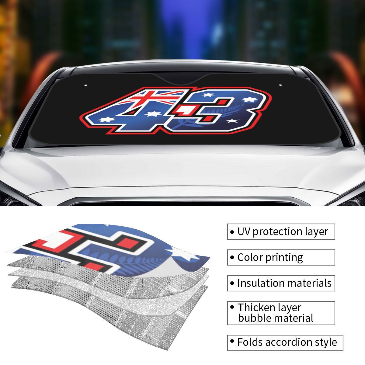 Jack Miller Number 43 Australi - đánh giá và giá Car Accessories Australia