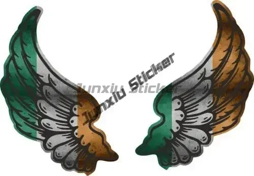 Ireland Flag Wings Creative Mo - đánh giá và giá Car Accessories Ireland