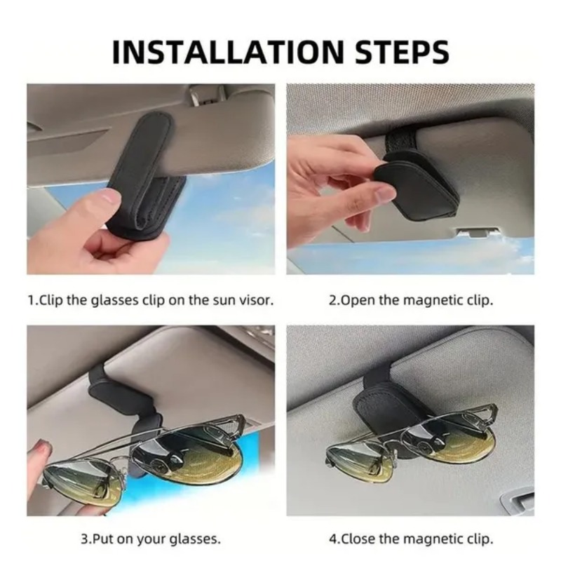 Car Sun Visor Glasses Case Hol - đánh giá và giá Car Accessories Outside