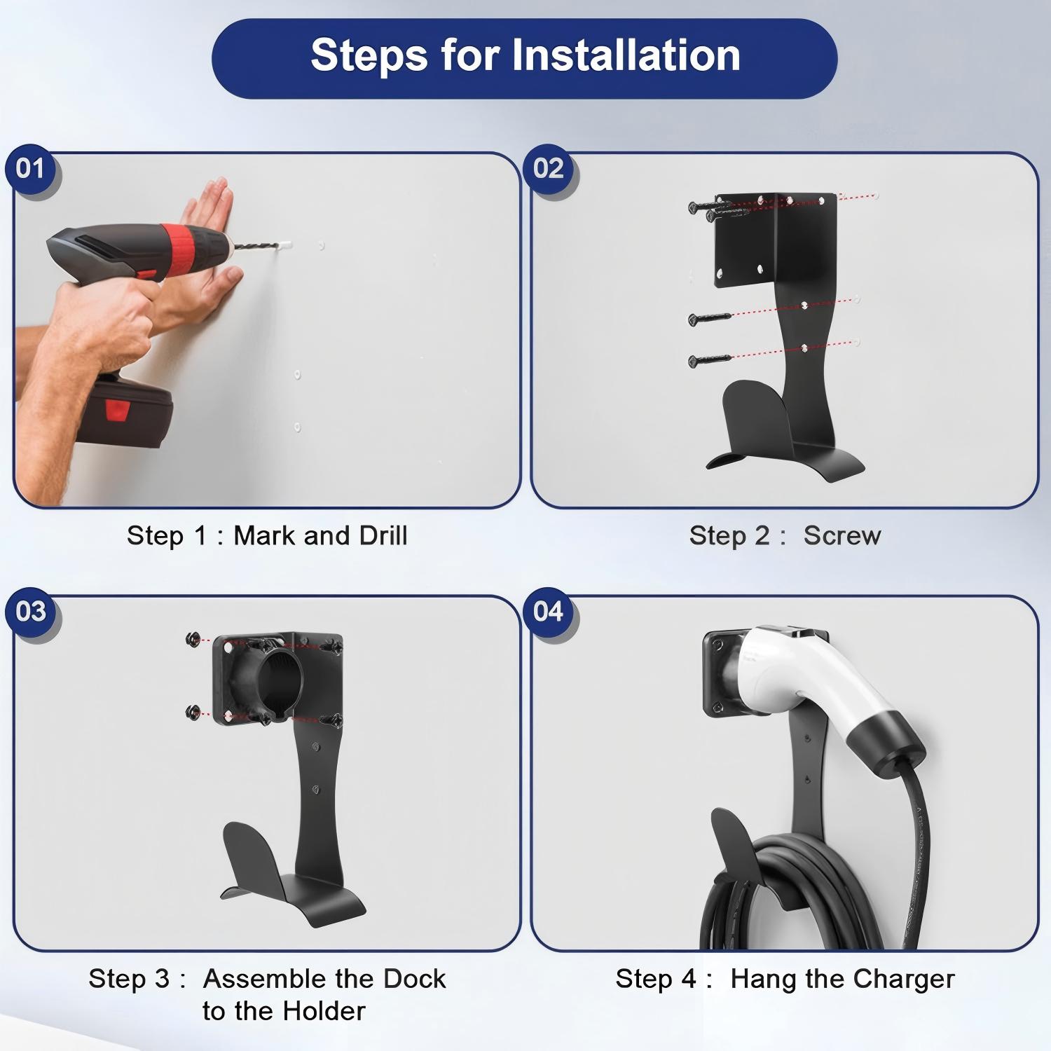EV Charger – Cable Holder for  - đánh giá và giá Car Cable Organizer