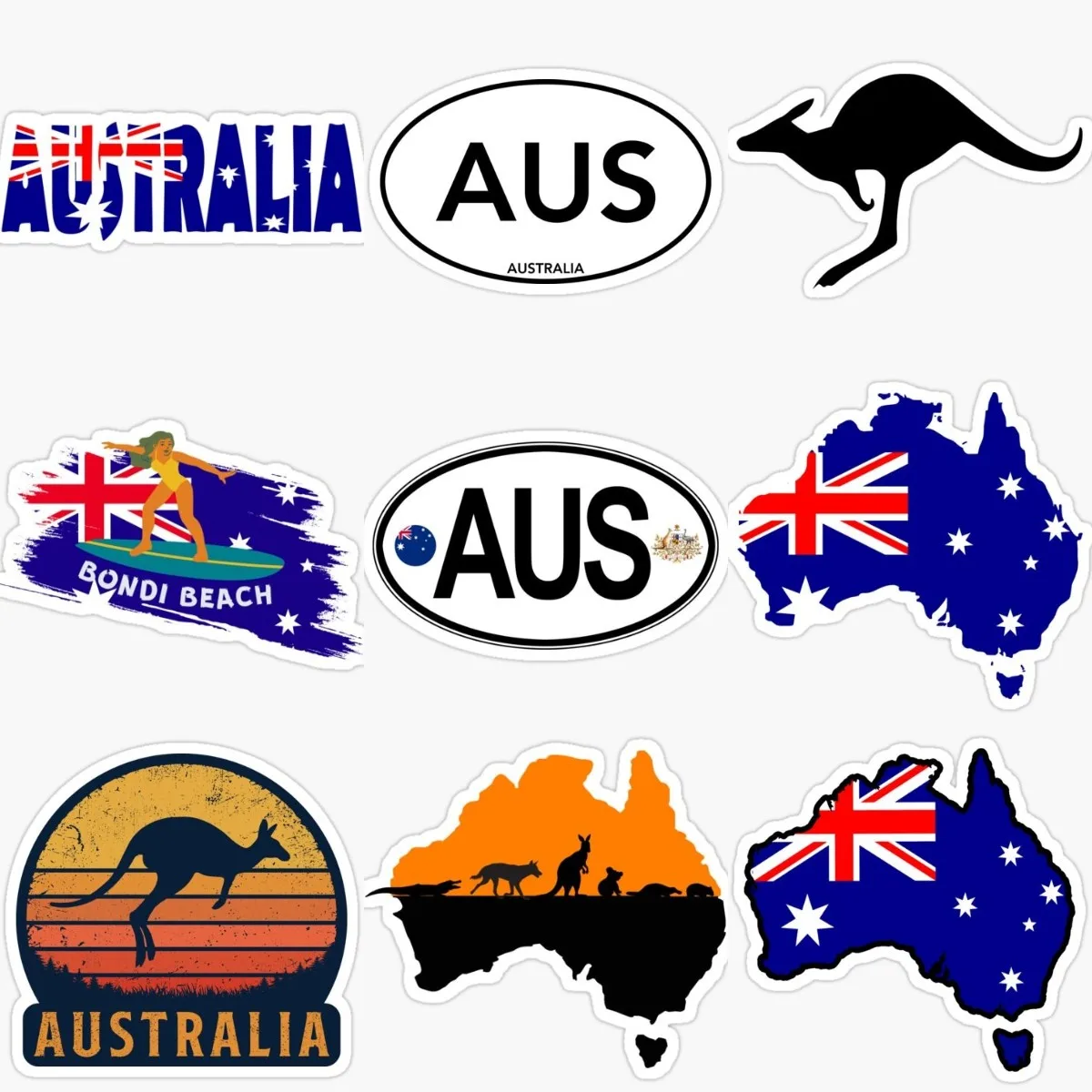 Creative AUS Australia Flag Ma - đánh giá và giá Car Accessories Australia