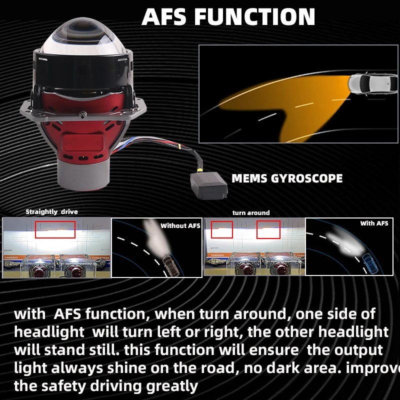 SANVI AFS Bi Led Lens 3.0 Inch - đánh giá và giá Car Accessories Low Price