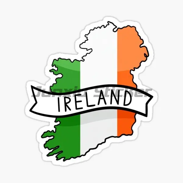 IRL Ireland Flag Map Four Leaf - đánh giá và giá Car Accessories Ireland