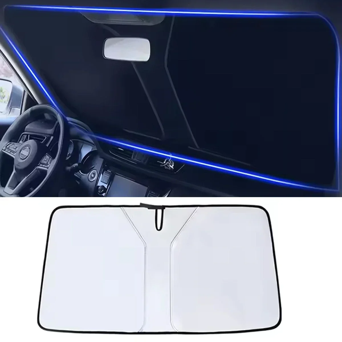 Car Windshield Sun Shade Cover - đánh giá và giá Car Accessories Outside