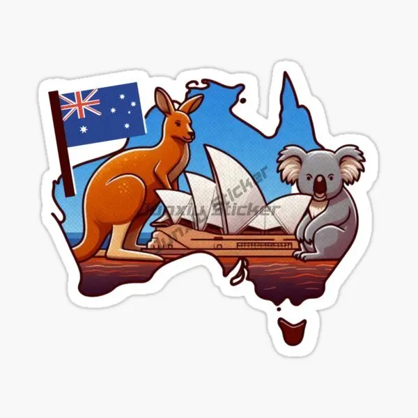 AUS Australia Flag Map Scenery - đánh giá và giá Car Accessories Australia