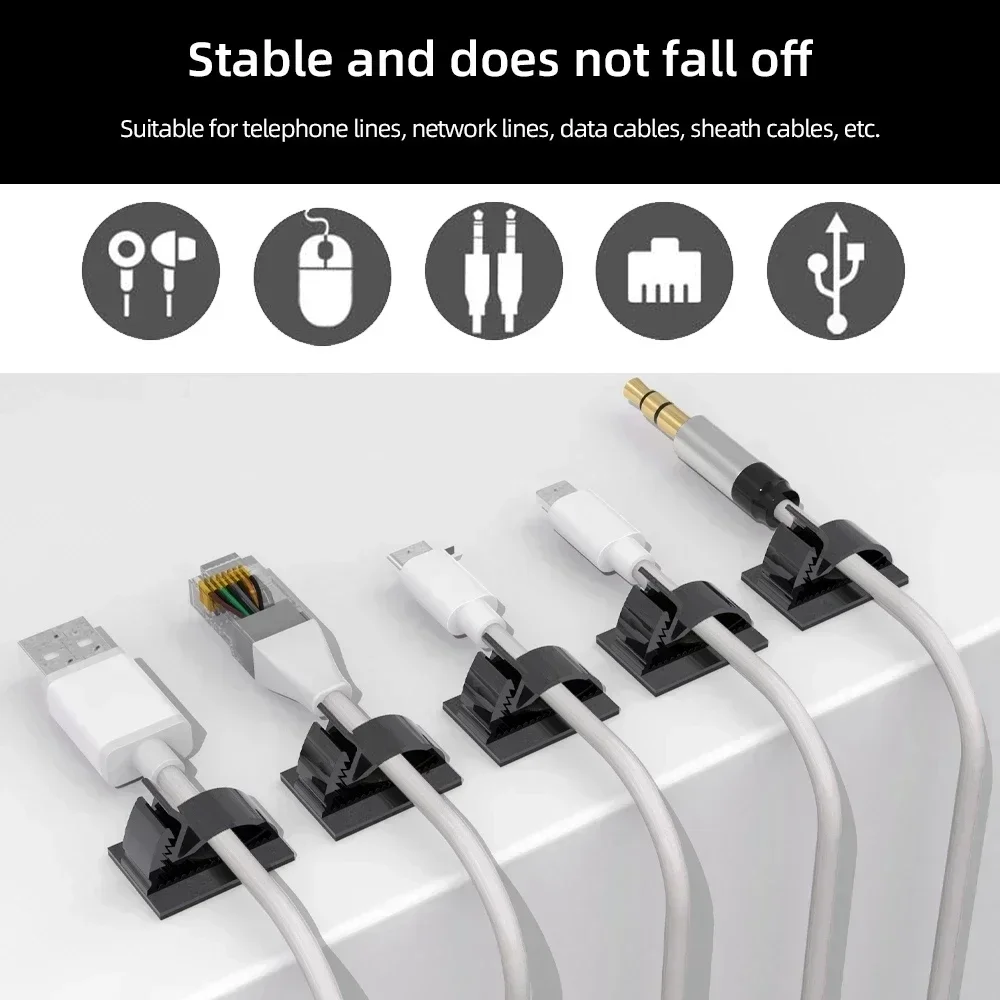 Adhesive USB Cable Organizer C - đánh giá và giá Car Cable Organizer