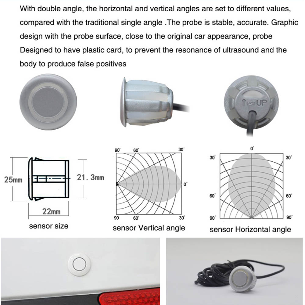 8 Parking Sensor Parktronic Ca - đánh giá và giá Car Accessories Near Me