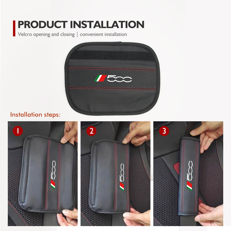 For Fiat 1/2PCS Car Seat Belt  - đánh giá và giá Car Accessories Low Price
