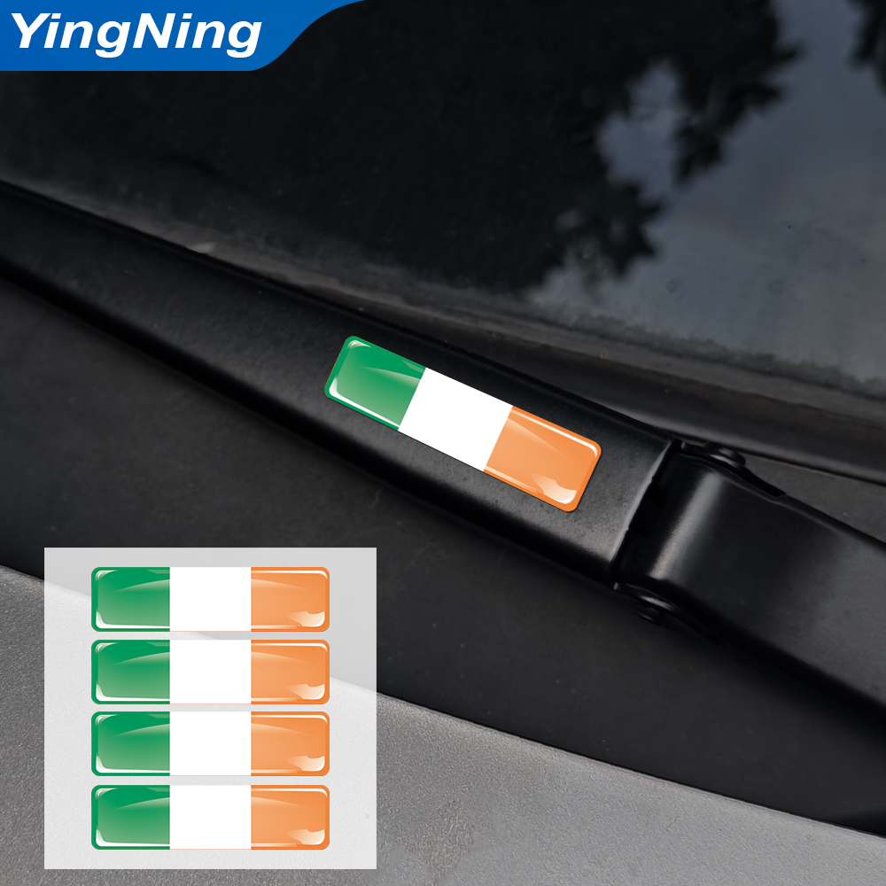 4Pcs Ireland Flag Car Sticker  - đánh giá và giá Car Accessories Ireland